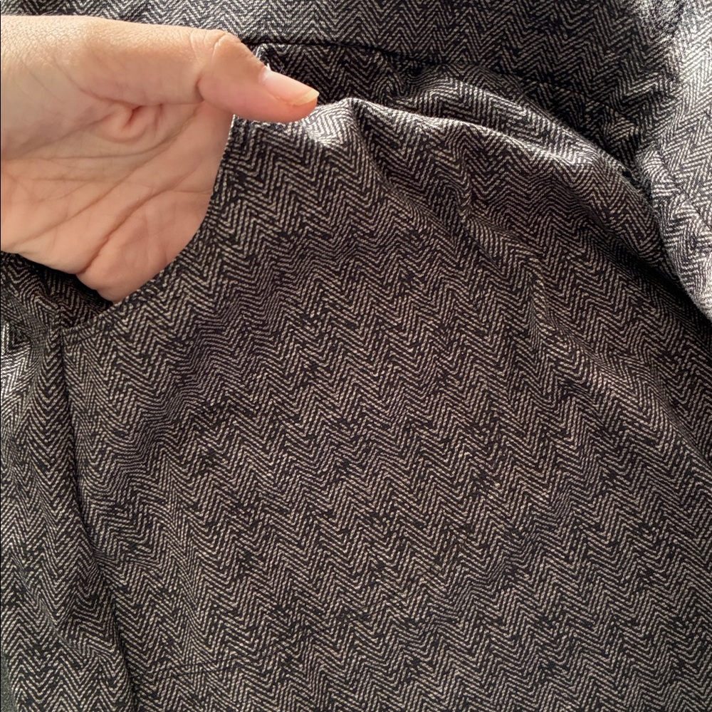 NWT Toad&Co Samba Luna Skirt in Buffalo Herringbone print; sustainable gorpcore - Picture 9 of 11
